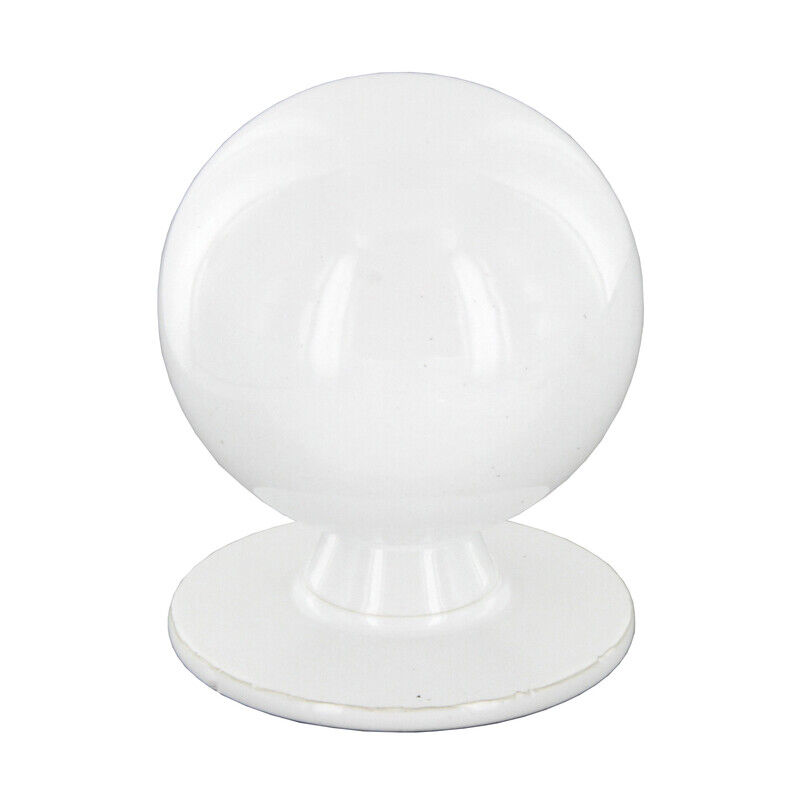foto del prodotto blister pomolo 2172 2521 d 25 mm. ottone bianco 2 pezzi
