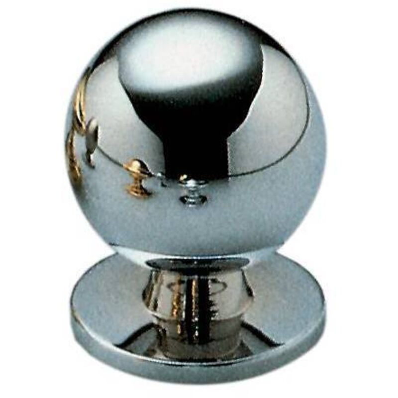 foto del prodotto blister pomolo 2172 2523 d 25 mm. ottone nero 2 pezzi