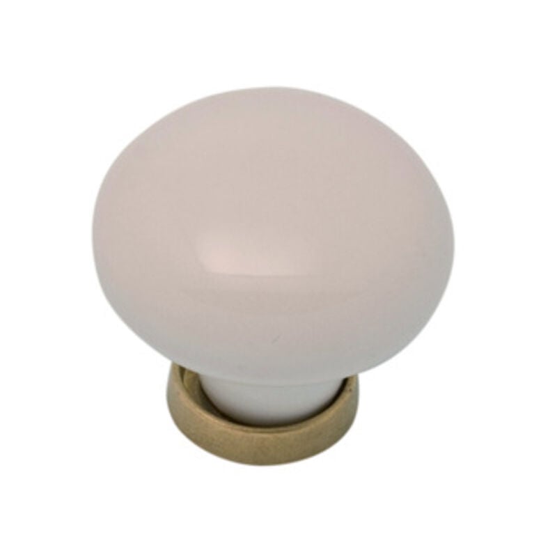 foto del prodotto blister pomolo porcellana con base f 03 2 pezzi
