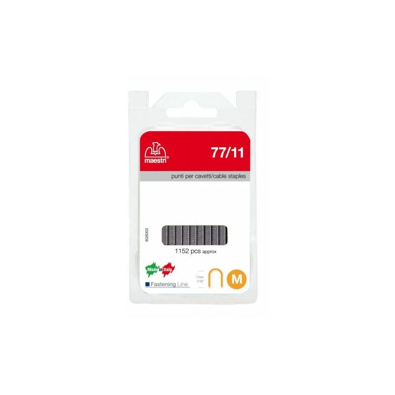 foto del prodotto blister punti art. 77 11 pz.1152 cf 1,0 maestri