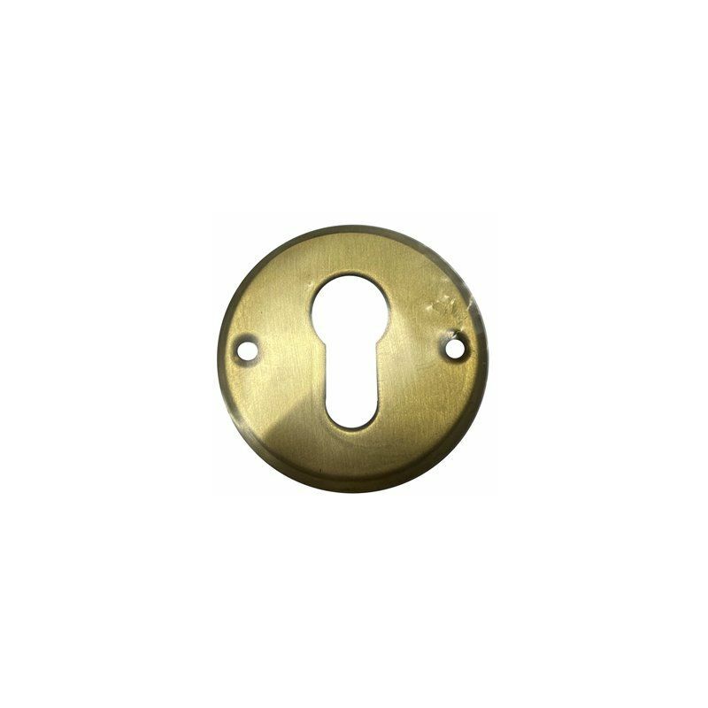 foto del prodotto blister scudo europeo. elettroerosione in ottone da 60 mm