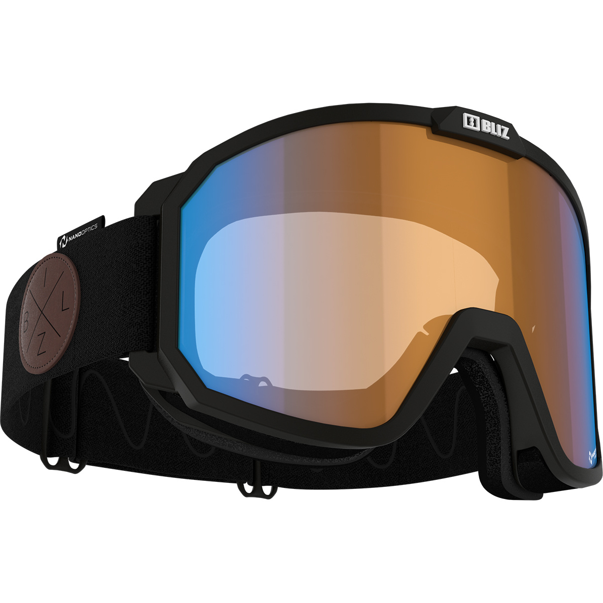 foto del prodotto bliz maschera da sci rave nano optics nordic light