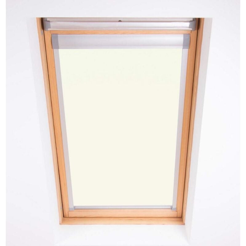 foto del prodotto bloc skylight blind 6 78 118 tenda a rullo oscurante per lucernari fakro, 95.5 x 60 x 9 cm, colore bianco, pvc