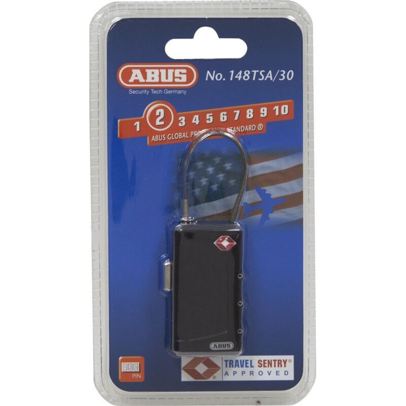 foto del prodotto blocca cavo certificato tsa 148 30, 53094 abus