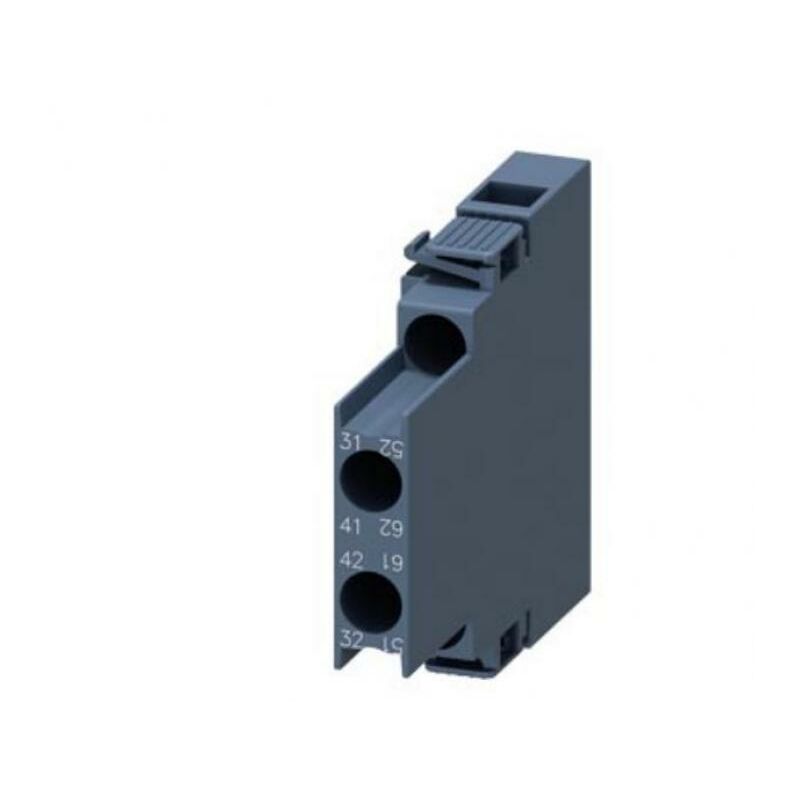 foto del prodotto blocchetto contatti ausiliari laterale siemens 3rh29211da02 2nc via di corrente 1nc