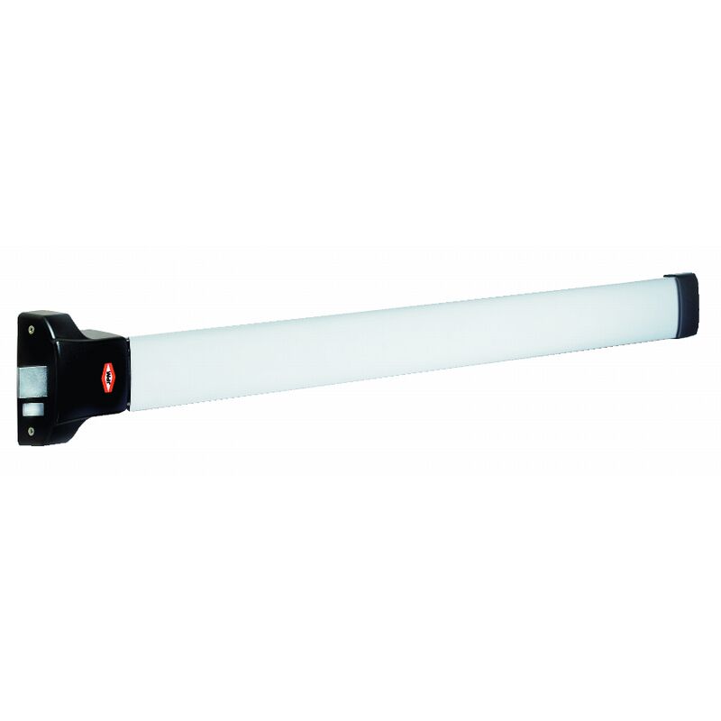 foto del prodotto blocco antipanico push bar 90 1 punto laterale 1141 mm argento pj1100 08 0a jpm