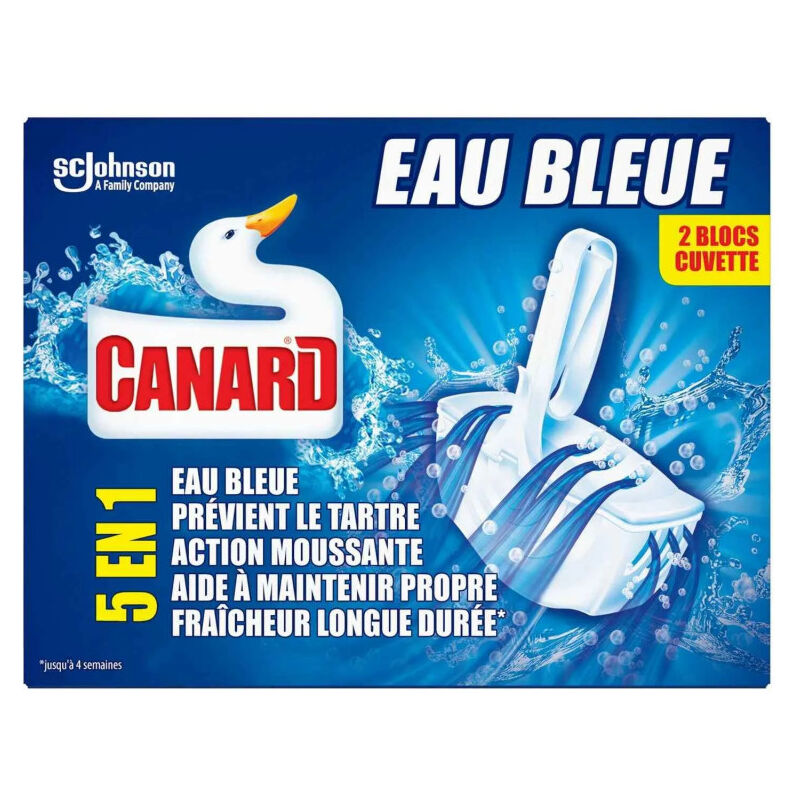 foto del prodotto blocco di ciotole per l acqua blu anatra 5 in 1, 2 pezzi.