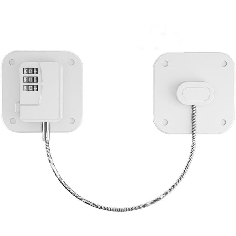 foto del prodotto blocco di sicurezza per frigorifero con password, per bambini, per finestra, cassetto, porta, armadietto