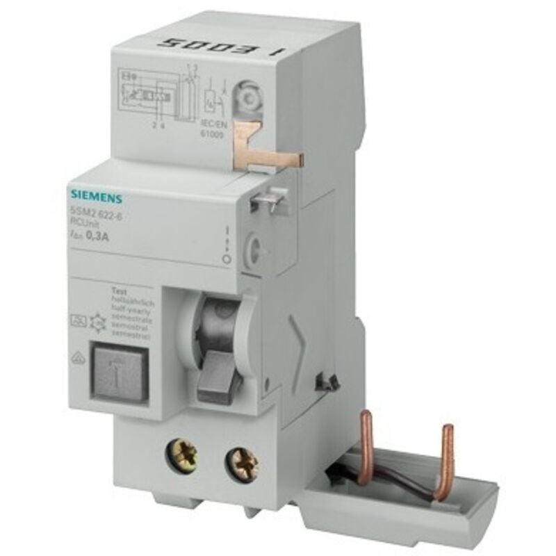 foto del prodotto blocco differenziale 2p 40a 30ma tipo a 5sm23236 - siemens