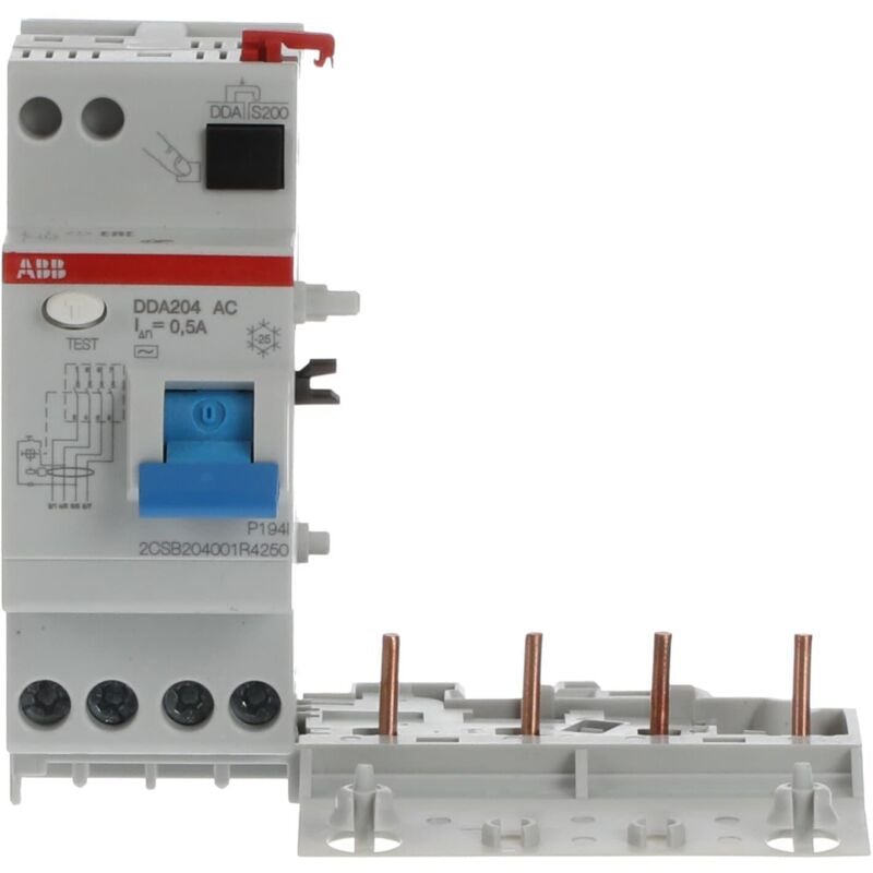 foto del prodotto blocco differenziale 4p dda204 ac 25a 500ma abb b427948