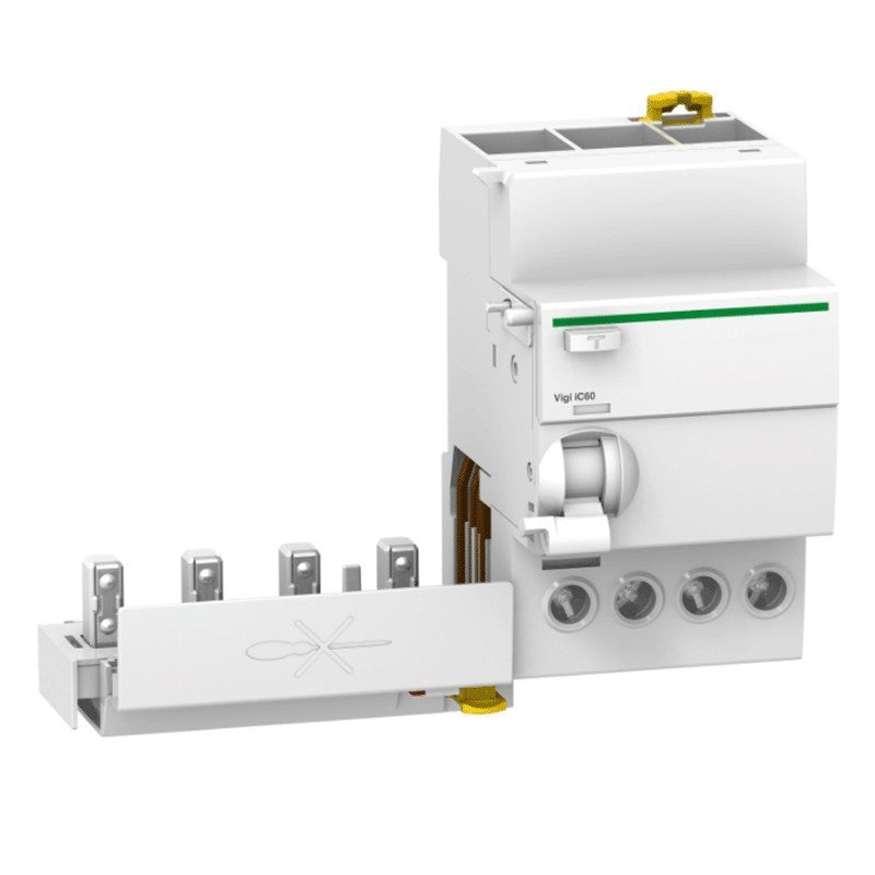 foto del prodotto blocco differenziale schneider 4p 25a 30ma ac 3 moduli a9q41425