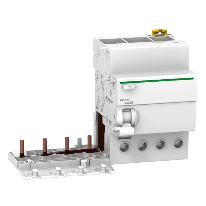 foto del prodotto blocco differenziale schneider 4p 63a 300ma a 3,5 moduli a9v54463