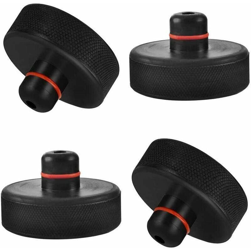 immagine 0 del prodotto blocco jack pad da 4 pezzi, blocco in gomma compatibile con il modello tesla model 3 model y model s