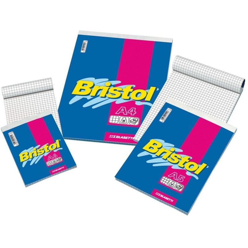 foto del prodotto blocco note bristol formato a6 60 fogli