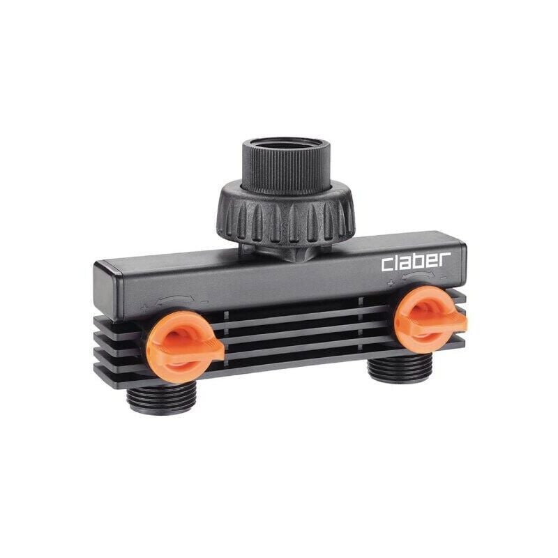 foto del prodotto block-system presa a due vie 3 4' m 91589 - claber