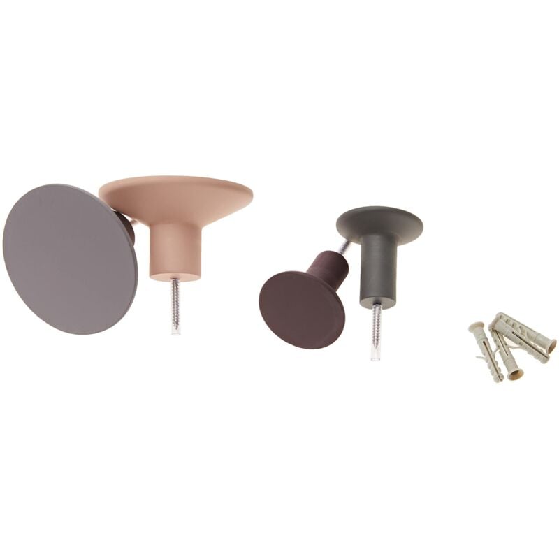 foto del prodotto blomus - 65801 - set di ganci da parete, 4,5 cm, multicolore