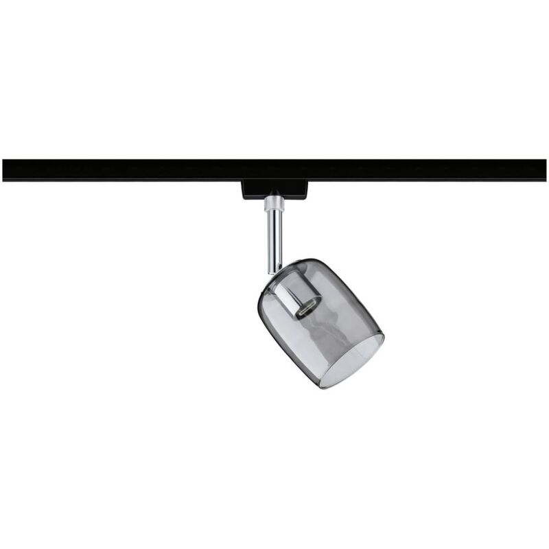 foto del prodotto blossom faretto da soffitto urail g9 nero opaco , vetro fum paulmann