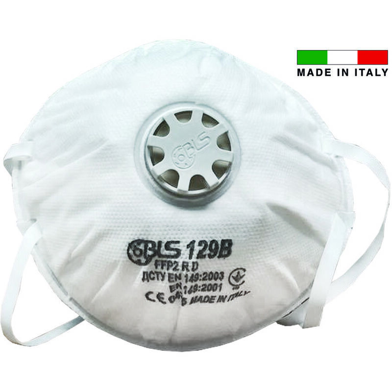 foto del prodotto bls mascherine con valvola classe ffp2 serie classic 129b