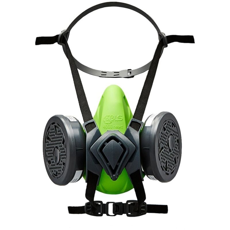 foto del prodotto bls - semimaschera protettiva 4500 next con filtri m l