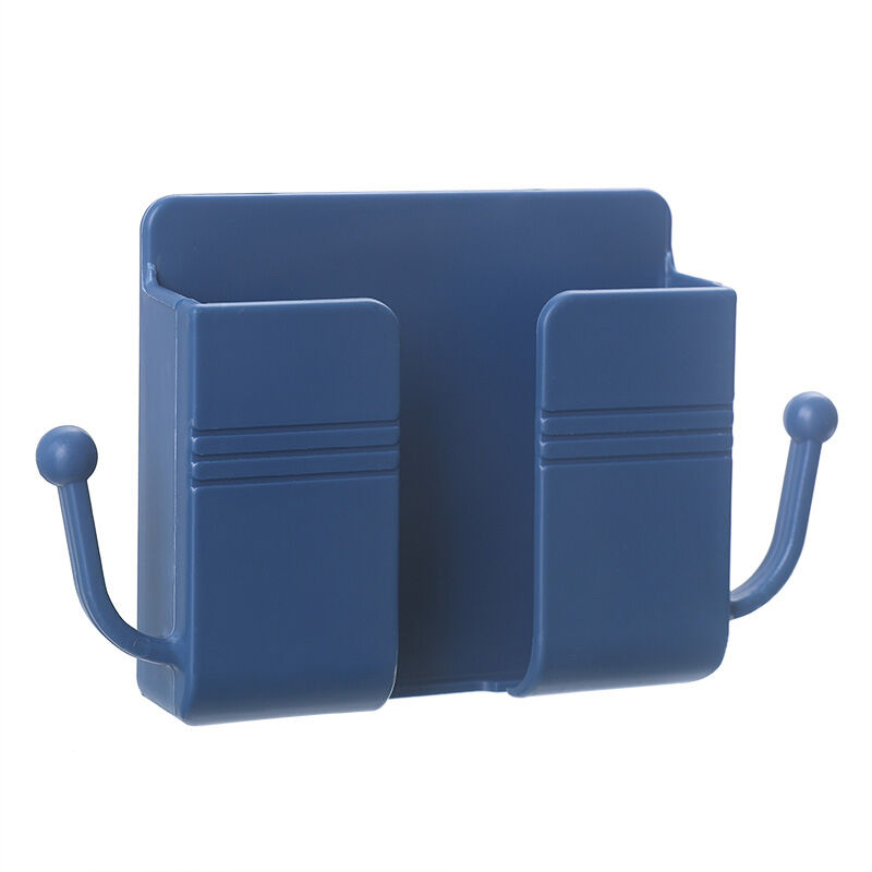foto del prodotto blu porta cellulare per montaggio a parete, scatola portaoggetti per condizionatore d aria montato a parete, mini scatola portaoggetti per