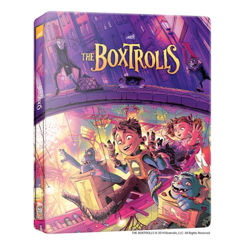 foto del prodotto blu ray 4k boxtrolls le scatole magiche steelbook 4k ultra hd blu