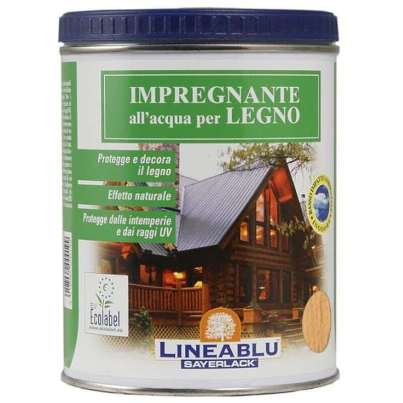 foto del prodotto blu sayerlack impregnante per esterni pino larice 2,5 l
