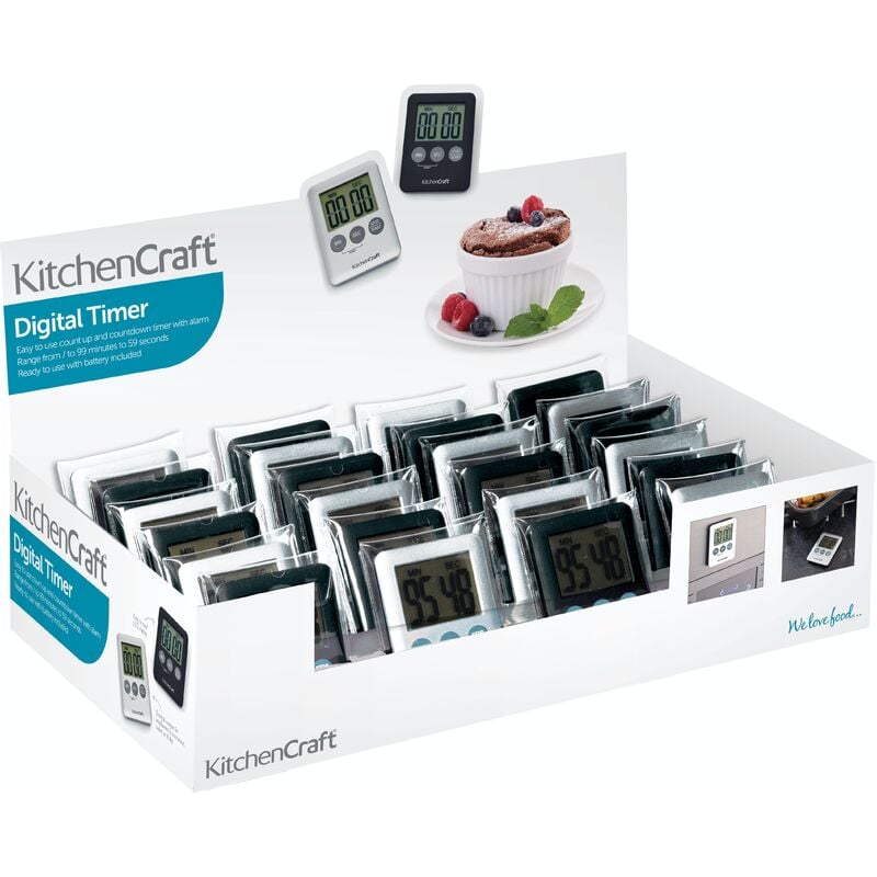 foto del prodotto blue card mline digital sli termometri timer kitchen craft