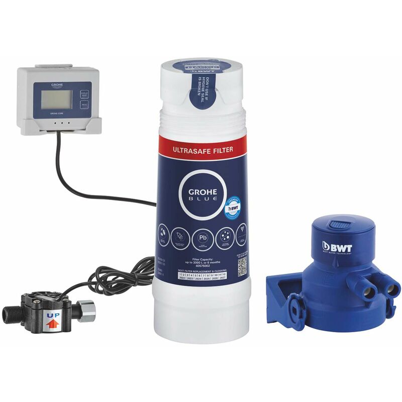 foto del prodotto blue pure filtro ultrasafe con testata di filtraggio 40876000 grohe