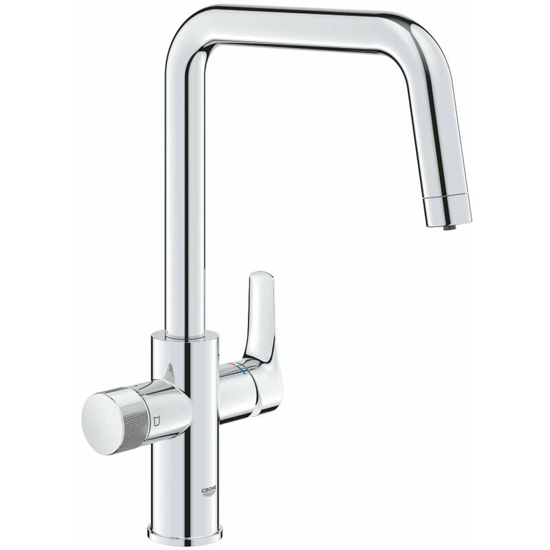 foto del prodotto blue pure miscelatore da lavello start con funzione di filtraggio, cromo 30595000 grohe