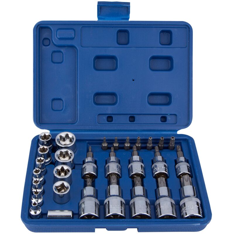 foto del prodotto blue spot 01529 set 30 portapunte a stella 1 4 e 1 2 