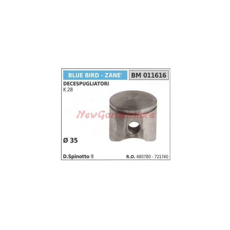 foto del prodotto bluebird pistone decespugliatore k 28 35 mm 011616