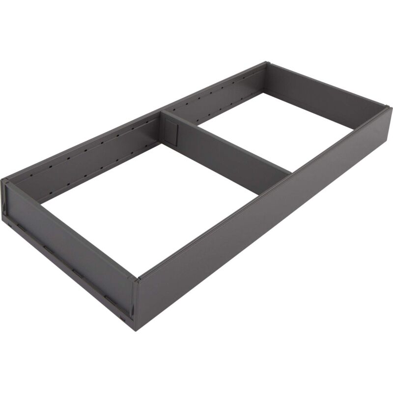 foto del prodotto blum ambia line cassetto telaio largo nl500 mm acciaio, grigio opaco, grigio