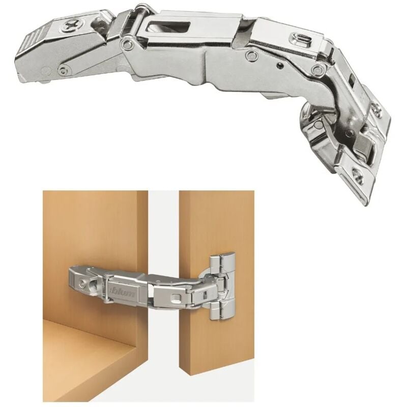 foto del prodotto blum cerniera clip top 155 piana d.35 sormonto 18 71b7550 con otion escludibile