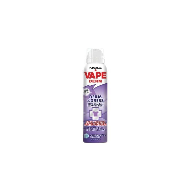 foto del prodotto blumen repellente insetti vape derm e dress spray secco ml 100
