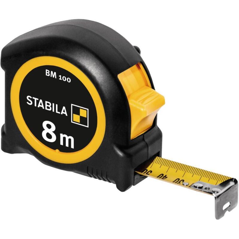 foto del prodotto bm 100 mm 19579 metro a nastro 8 m abs stabila
