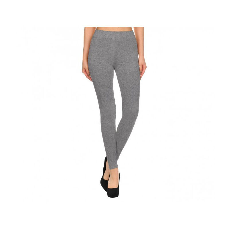 foto del prodotto bm03 leggings da donna in cotone elasticizzato colori alla moda grigio nero blu grigio l xl trade shop traesio