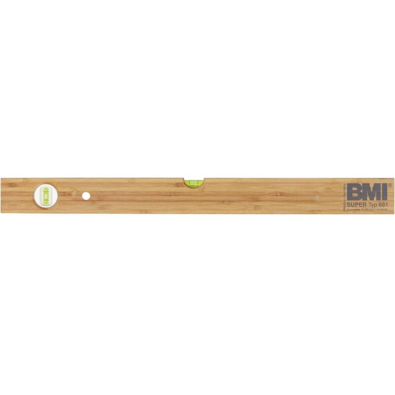 foto del prodotto bmi 661030 livella a bolla in legno 1.0 mm m