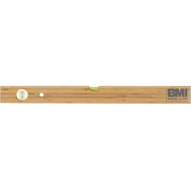 foto del prodotto bmi 661100 livella a bolla in legno 1.0 mm m