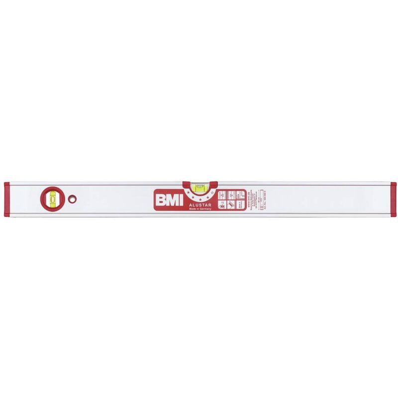 foto del prodotto bmi 694040e 694040e livella a bolla in metallo leggero 40 cm 0.5 mm m