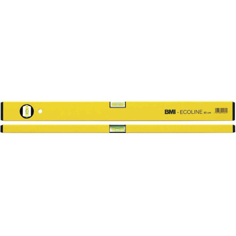 foto del prodotto bmi ecoline 689040pgelb eco livella a bolla in metallo leggero 40 cm 1 mm m
