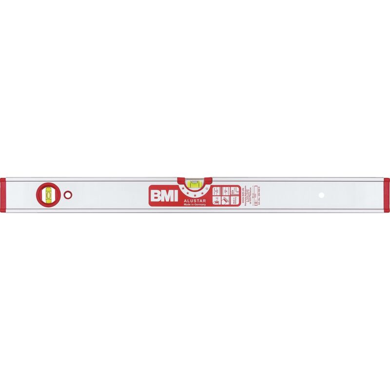 foto del prodotto bmi - livella alustar 100cm alluminio argento ± 0,5 mm / m