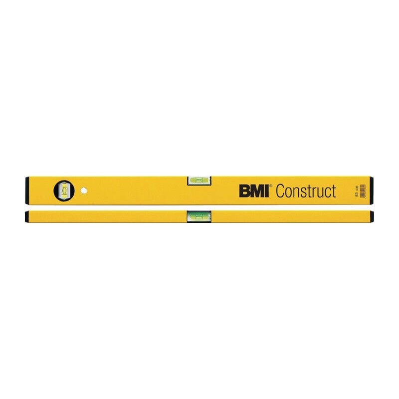 foto del prodotto bmi niveau bulle 689 construct 50cm aluminium jaune 1 mm m imc