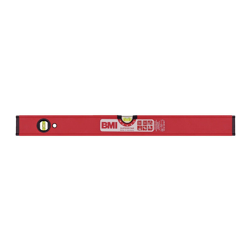 foto del prodotto bmi niveau bulle superstar 30cm aluminium rouge 0,5 mm m imc