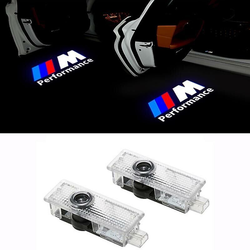 foto del prodotto bmw 2x proiettori led per porta logo light