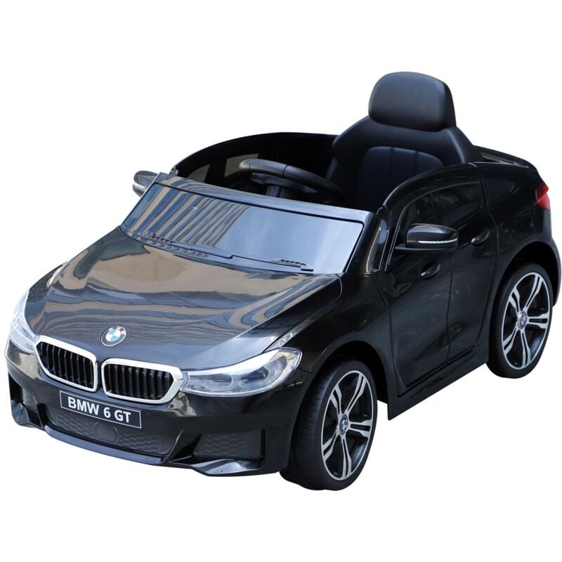 foto del prodotto bmw macchina elettrica per bambini 6v con licenza 6gt nera