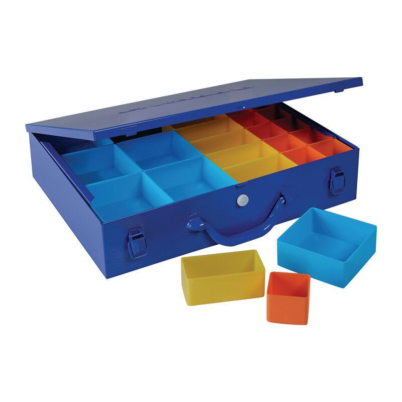 foto del prodotto bo te d assortiment l438xp342xh92mm 32 compartiments bleu bleu promat