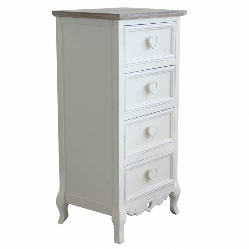 foto del prodotto bob gardens cassettiera 4 cassetti in legno cm 44x34x90 chauncey