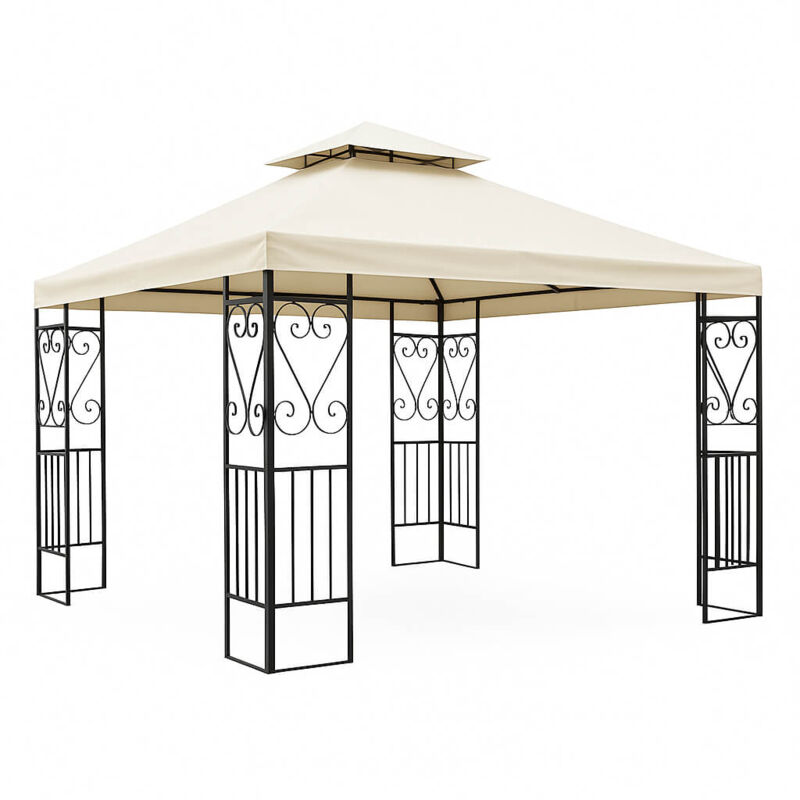 foto del prodotto bob gardens gazebo da giardino 3x3 in acciaio,poliestere kali