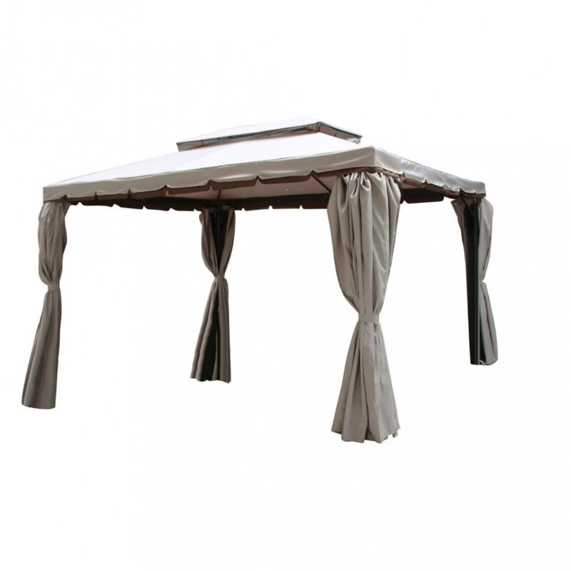 foto del prodotto bob gardens gazebo da giardino 3x4 in alluminio,poliestere grant