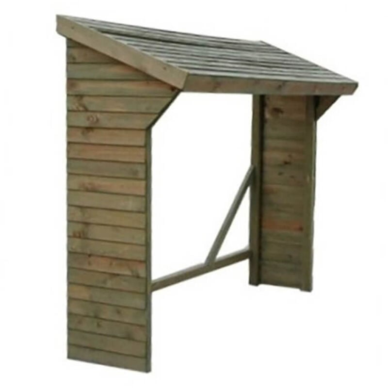 foto del prodotto bob gardens legnaia da giardino impregnata in legno cm 217x80x180 sacheverell